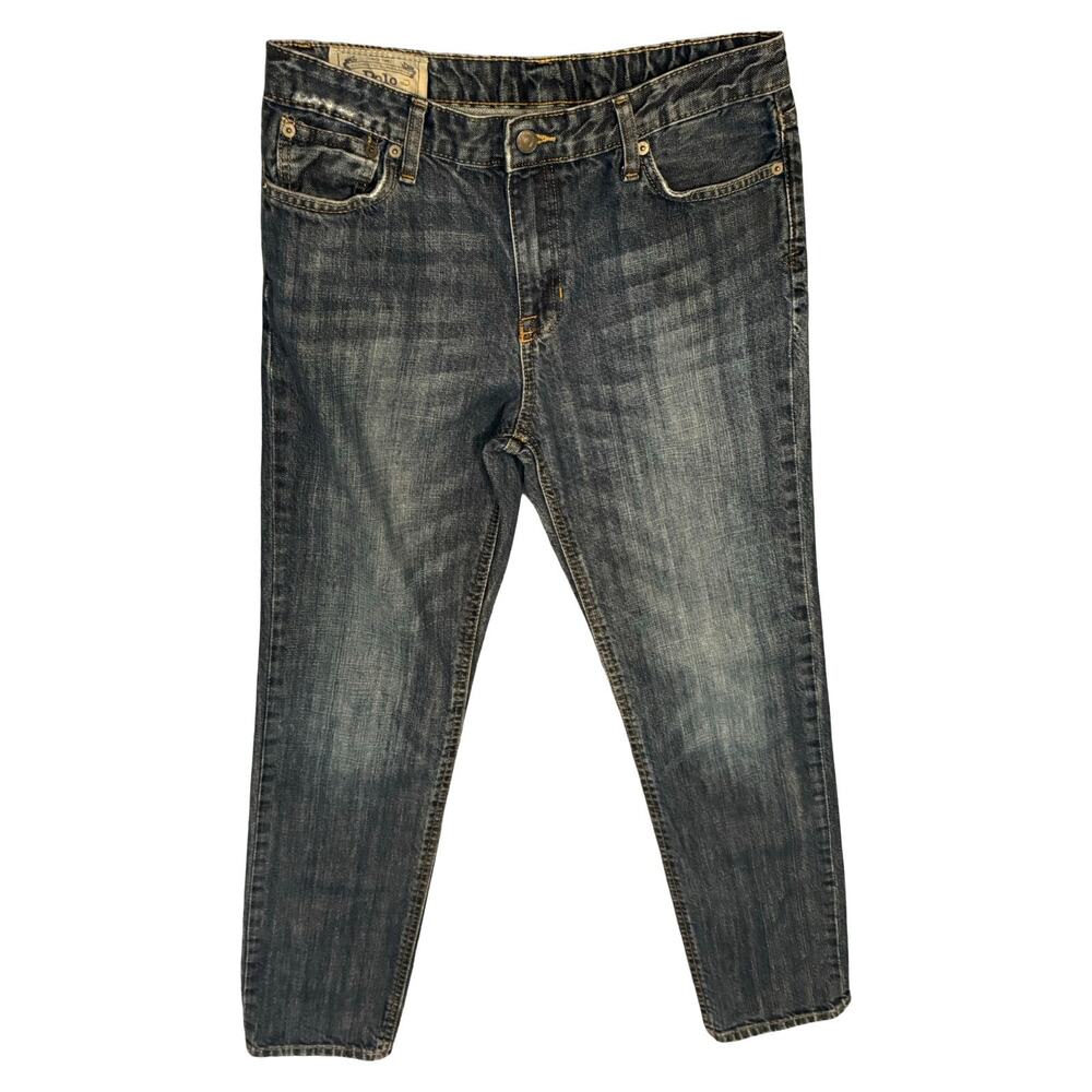 Ralph Lauren Polo Jeans Co Boys Jeans Size 20 Blue Straight Leg Vintage Y2K